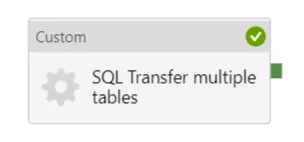 Figure 5: Result test run to transfer multiple tables from one DB to another using Azure Batch Service in Azure Data Factory